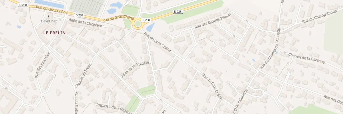 Plan du 19 Rue du Gros Chêne à Échillais