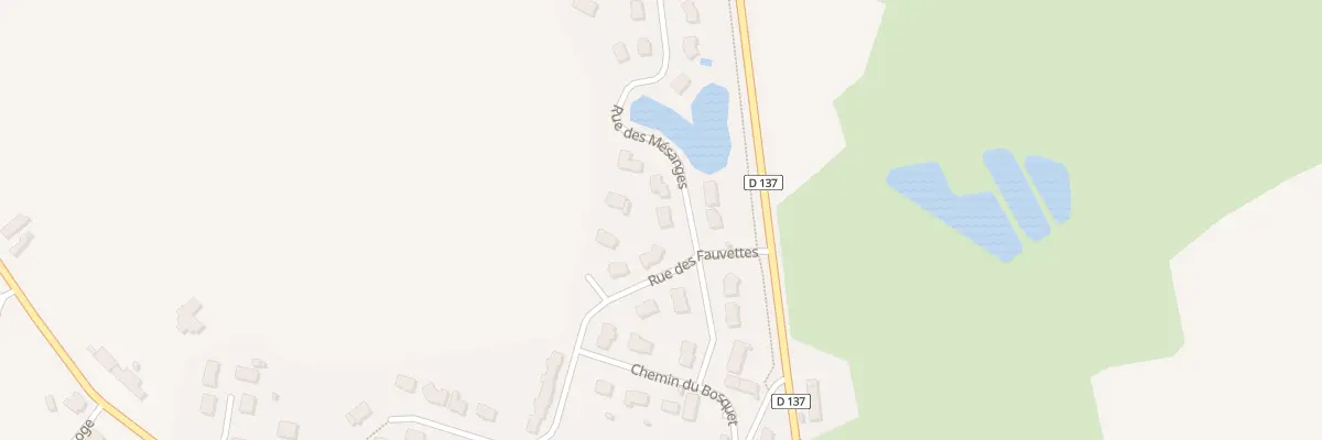 Plan du 5 Rue des Mésanges à La Brûlatte