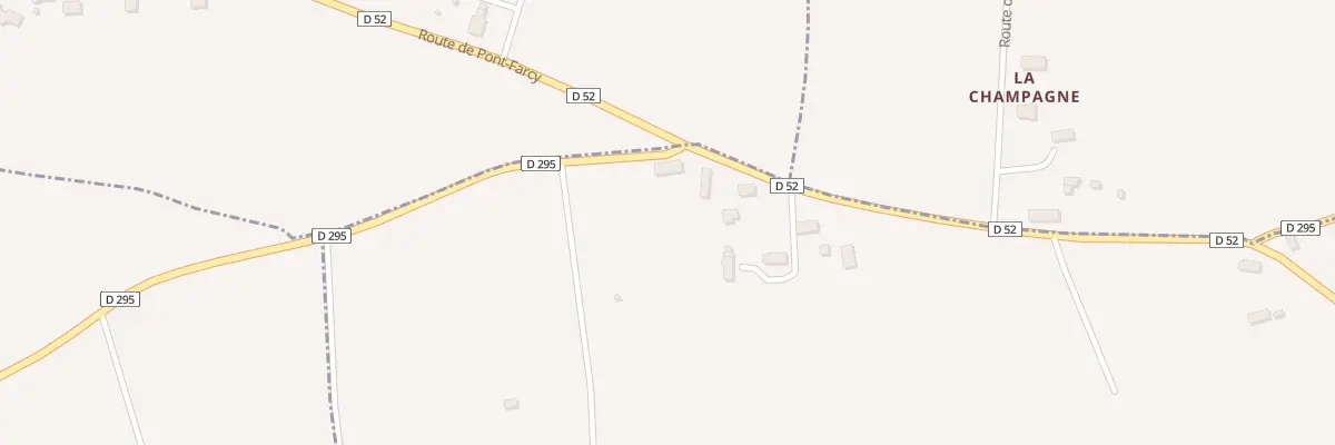 Plan du 5274 La Champagne - Coulonces au Mesnil-Robert