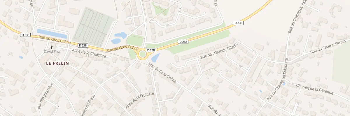 Plan du 1 Rue des Grands Tilleuls à Échillais