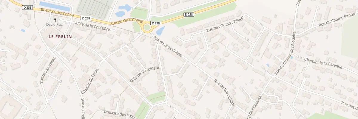 Plan du 21 Rue du Gros Chêne à Échillais