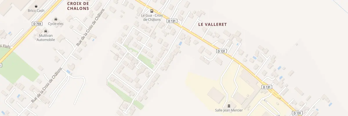 Plan du 5 Rue de l’Acadie au Gua