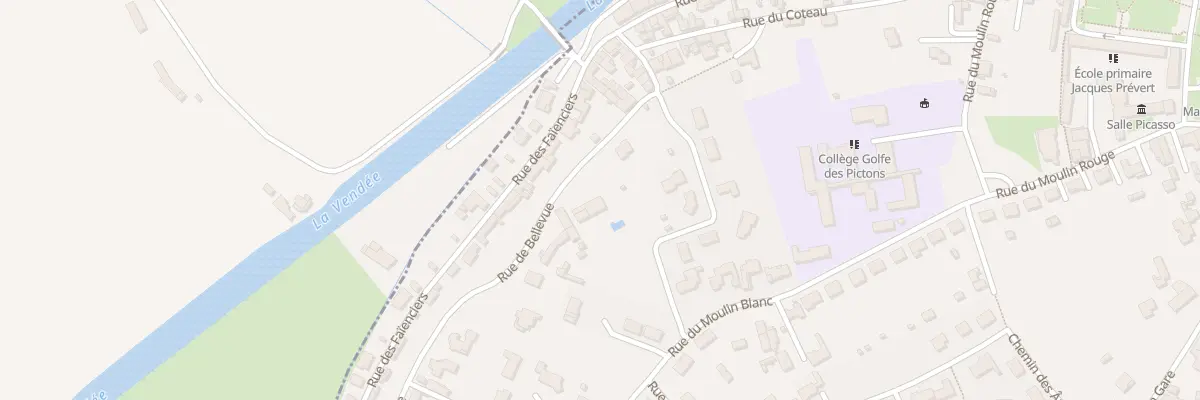 Plan du 5 Rue de bellevue à L’Île-d’Elle