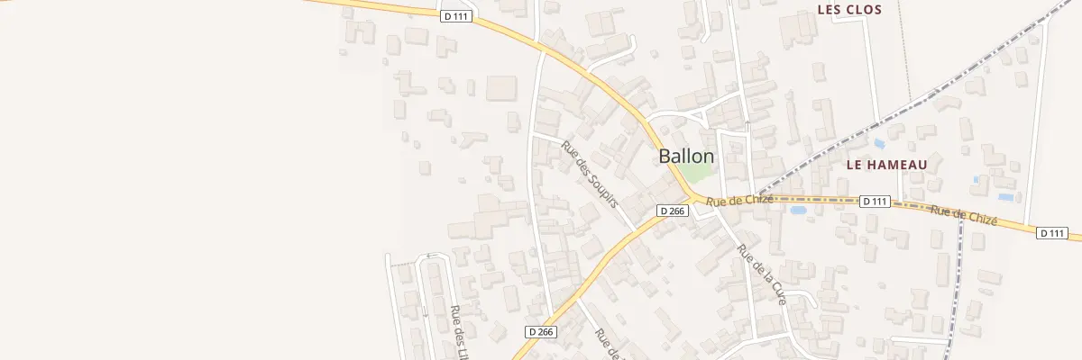 Plan du 18 Rue des Hautes Garennes à Ballon