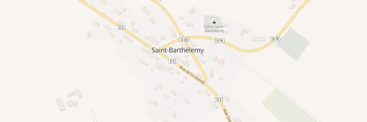 Plan du 6 Rue de la Liberté à Saint-Barthélemy