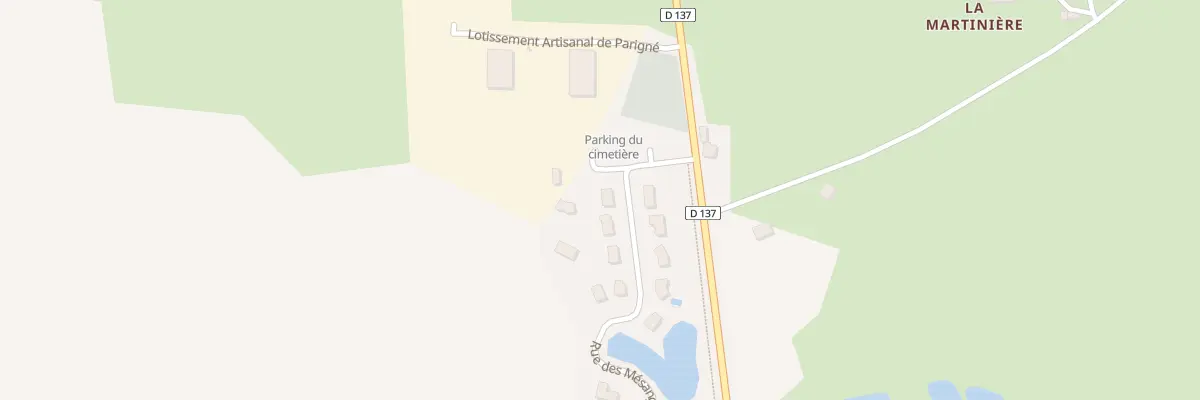 Plan du 23 Rue des Mésanges à La Brûlatte