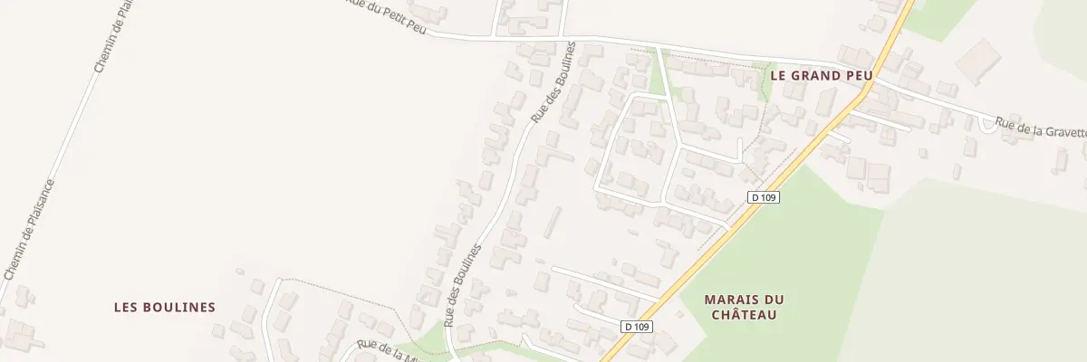 Plan du 24 Rue des Boulines à Angliers