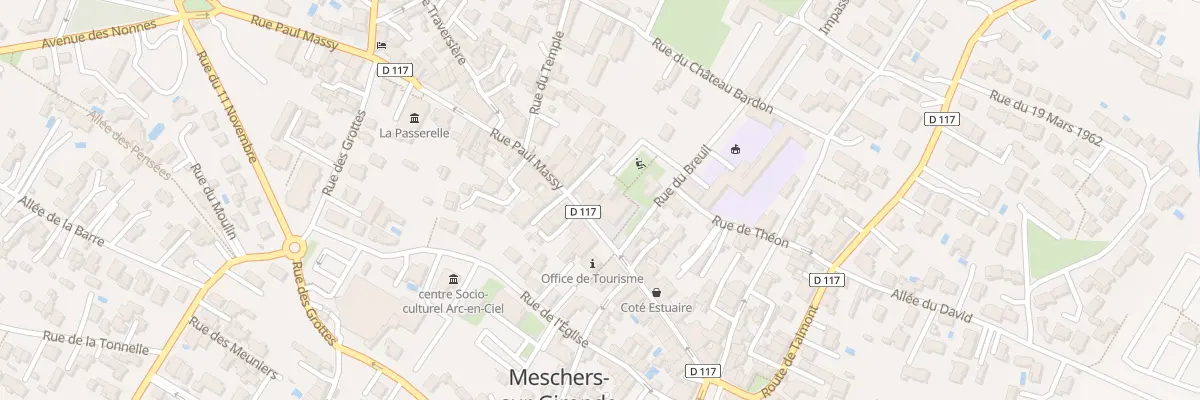 Plan du 40 Rue Paul Massy à Meschers-sur-Gironde