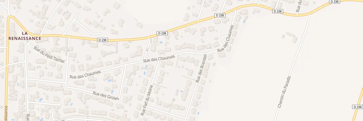 Plan du 12 Rue des Chaumes à Échillais