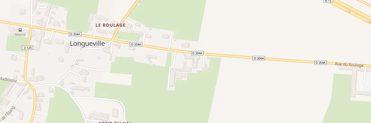 Plan du 26 Rue du Roulage à Longueville