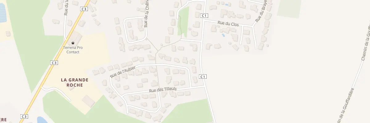 Plan du 8 Rue de l’Aubier à Loiron-Ruillé