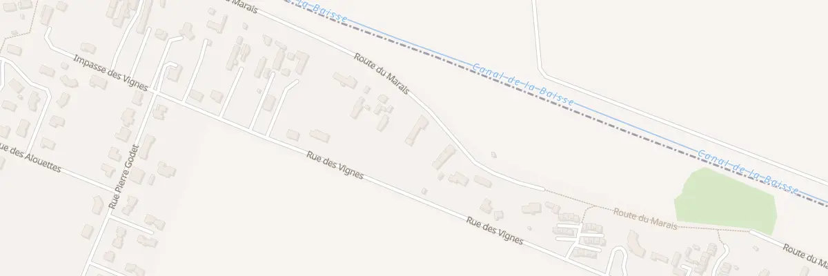 Plan du 45 Rue des Vignes à Vouillé-les-Marais