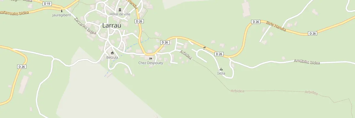 Plan du 5197 Village à Larrau