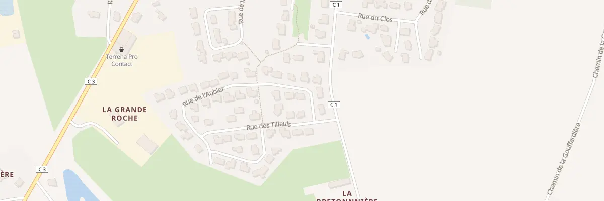 Plan du 3 Rue de l’Aubier à Loiron-Ruillé