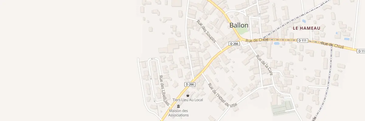 Plan du 7 Rue des Hautes Garennes à Ballon