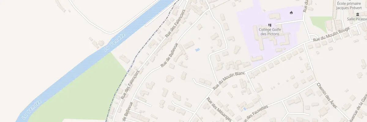 Plan du 9 Rue de bellevue à L’Île-d’Elle