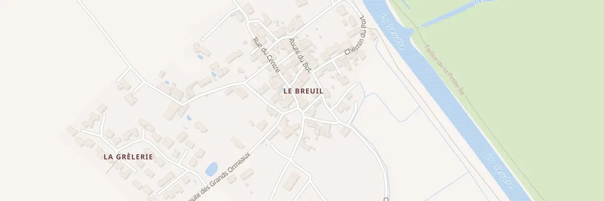 Plan du 6 Pl du Canton à Saujon