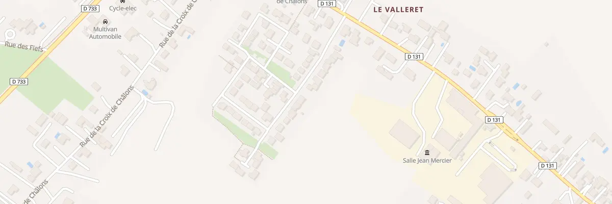 Plan du 13 Rue de l’Acadie au Gua