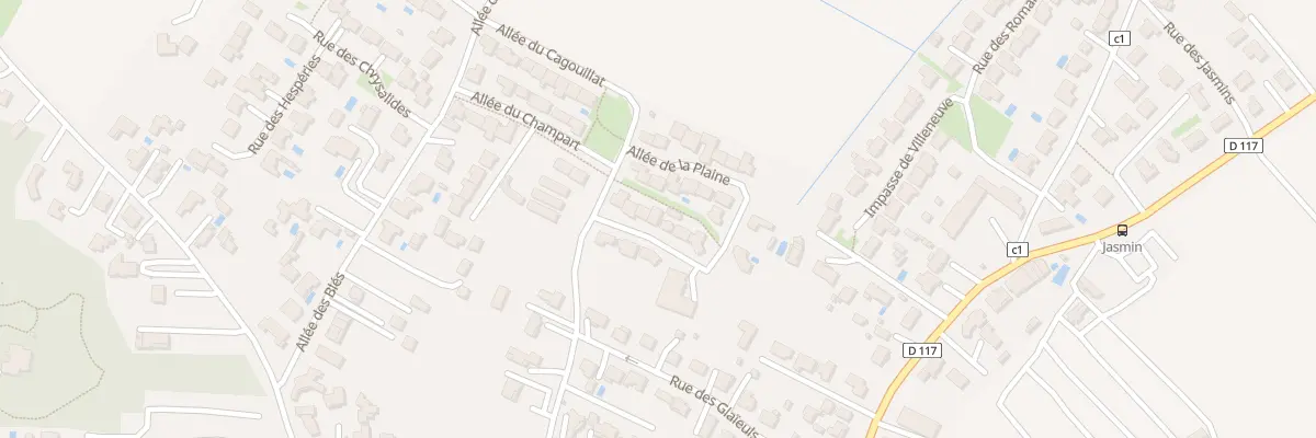 Plan du 7 All de la Plaine à Meschers-sur-Gironde