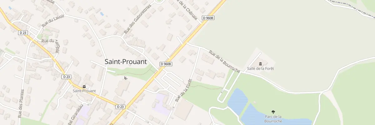 Plan du 1 Rue de l’océan à Saint-Prouant
