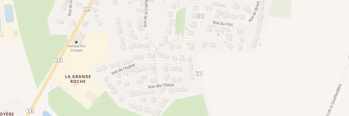 Plan du 10 Rue de l’Aubier à Loiron-Ruillé