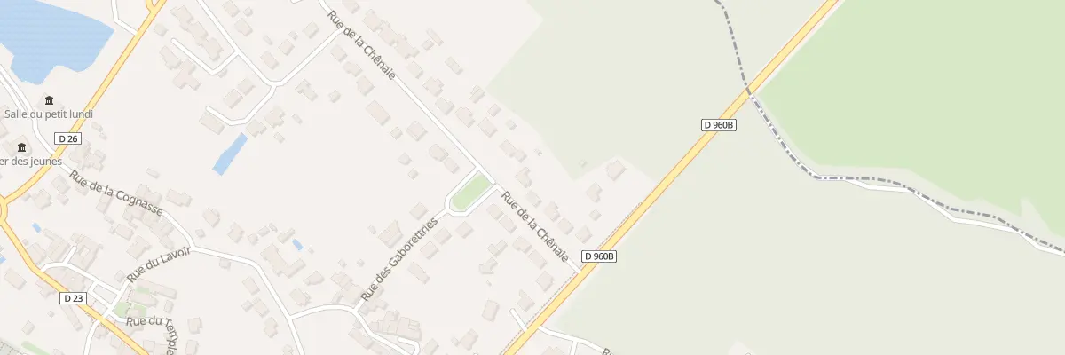 Plan du 10 Rue de la chênaie à Saint-Prouant