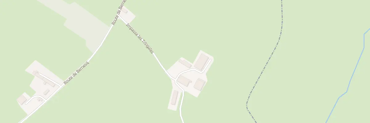 Plan du 5046 Les Tringales à Bernesq