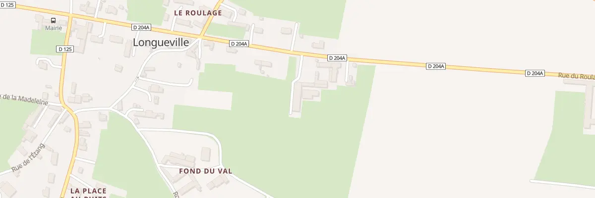 Plan du 24 Rue du Roulage à Longueville