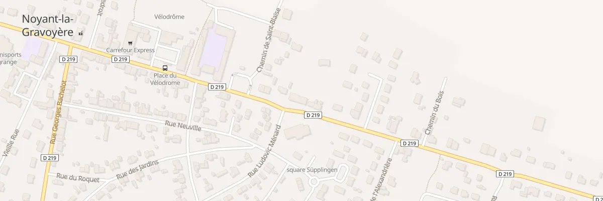 Plan du 31 Rue Constant Gérard à Segré-en-Anjou Bleu