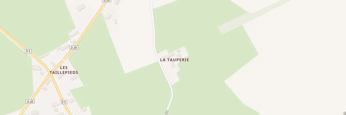 Plan du 5071 La Tauperie à Bricqueville