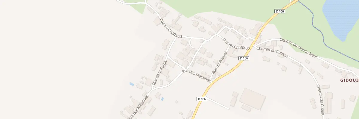 Plan du 1 Rue de la vieille église à La Jaudonnière