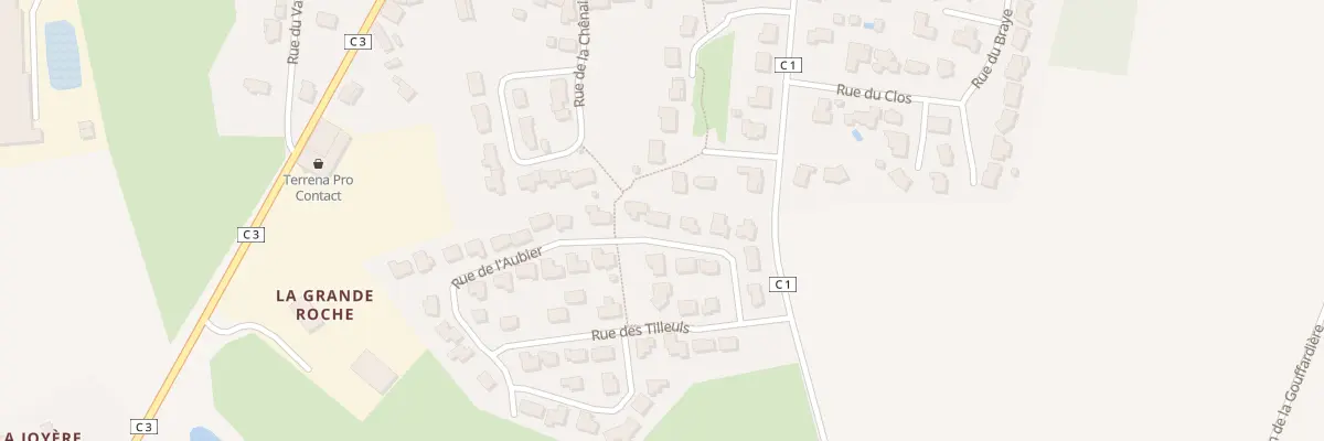 Plan du 12 Rue de l’Aubier à Loiron-Ruillé