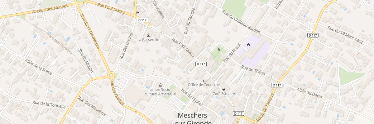 Plan du 45E Rue Paul Massy à Meschers-sur-Gironde