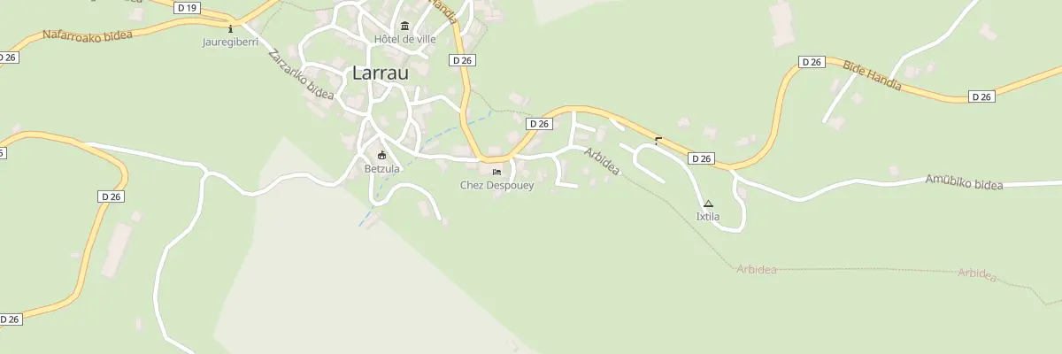 Plan du 5175 Village à Larrau