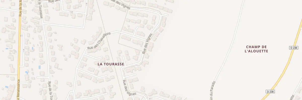 Plan du 40 Rue des Vignes à Échillais