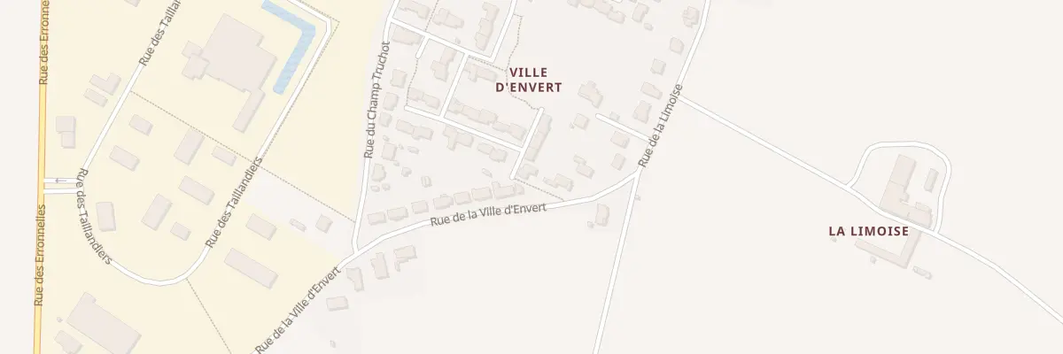 Plan du 8 Rue de l’Hermitage à Échillais