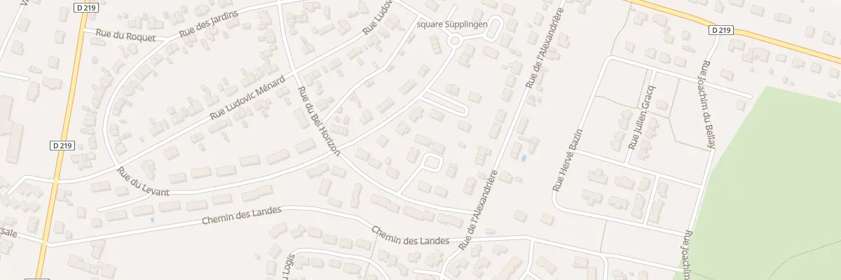 Plan du 23 Rue du Bel Horizon à Segré-en-Anjou Bleu