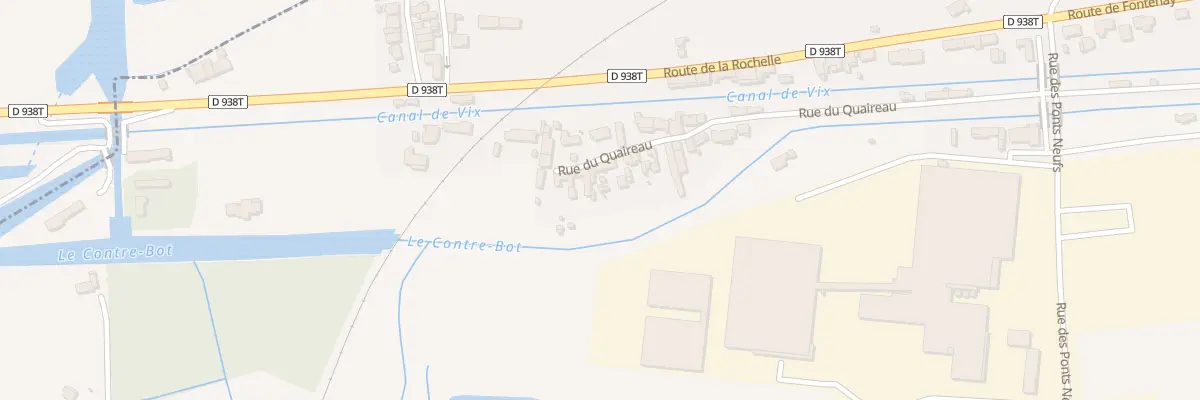 Plan du 15 Rue du quaireau à L’Île-d’Elle