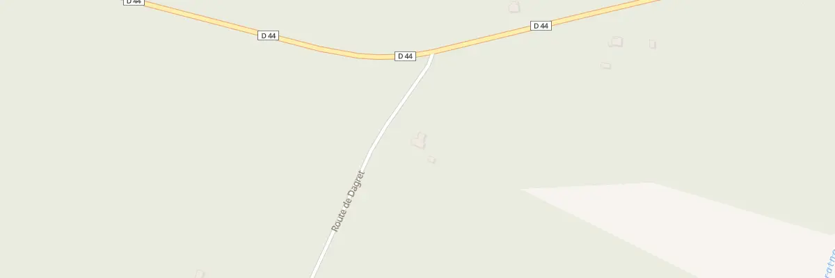 Plan du 3 Rte de Dagret à Solférino