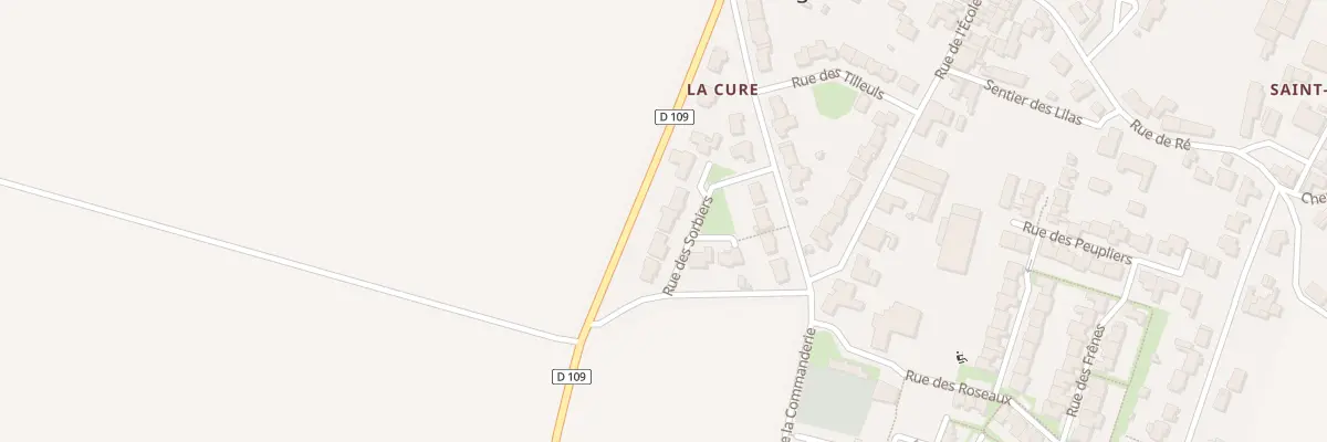 Plan du 8 Rue des Sorbiers à Angliers