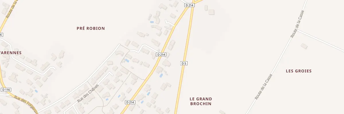 Plan du 14 Rte de Loire les Marais à Breuil-Magné
