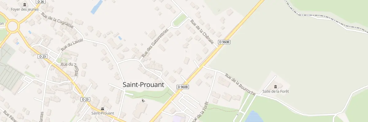Plan du 8 Rue de l’océan à Saint-Prouant