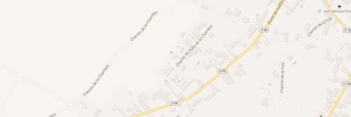 Plan du 122 Che du Puits de la Charrière à Pouillé