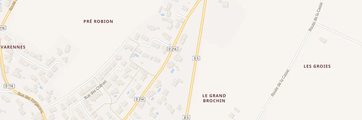 Plan du 12 Rte de Loire les Marais à Breuil-Magné