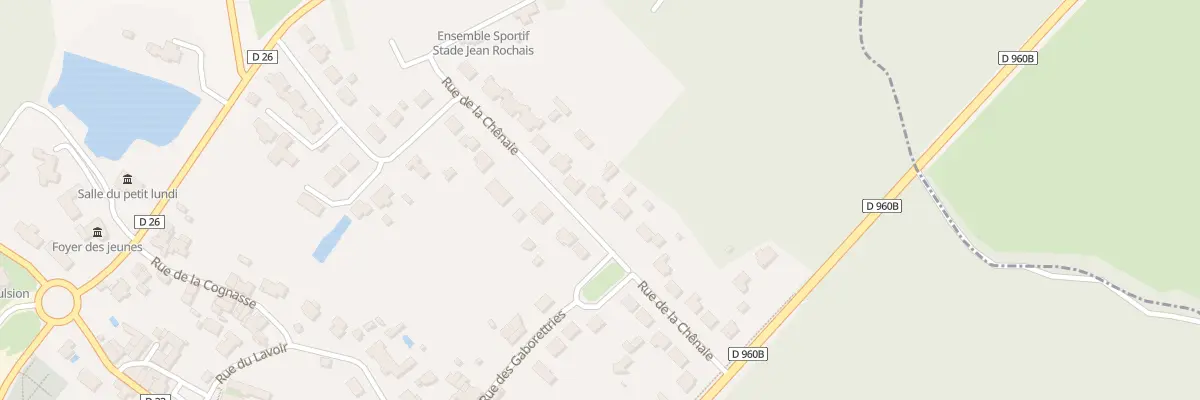 Plan du 16 Rue de la chênaie à Saint-Prouant