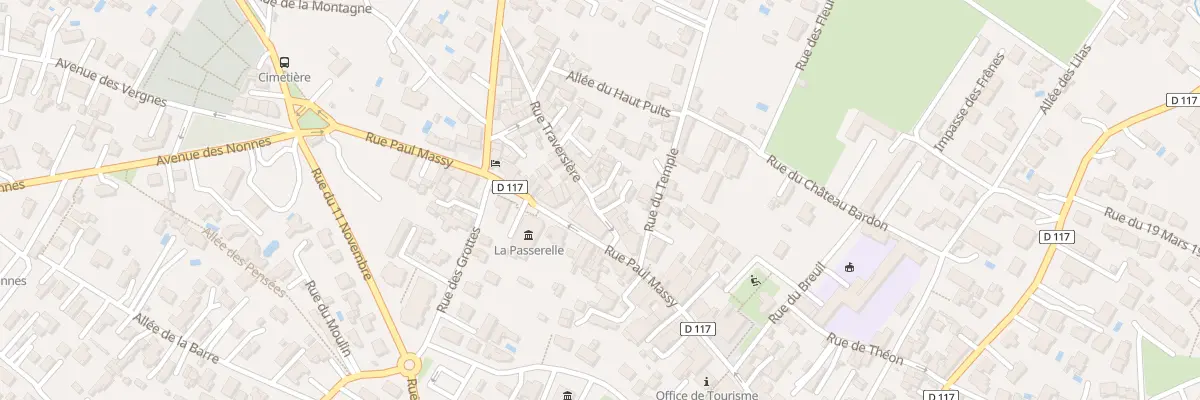 Plan du 14 Rue Traversière à Meschers-sur-Gironde