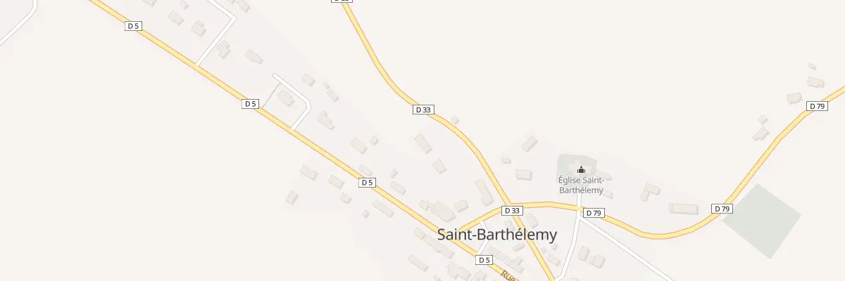 Plan du 5175 Le Vallon à Saint-Barthélemy