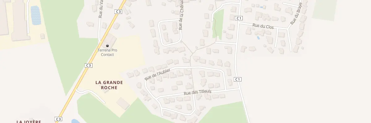 Plan du 16 Rue de l’Aubier à Loiron-Ruillé