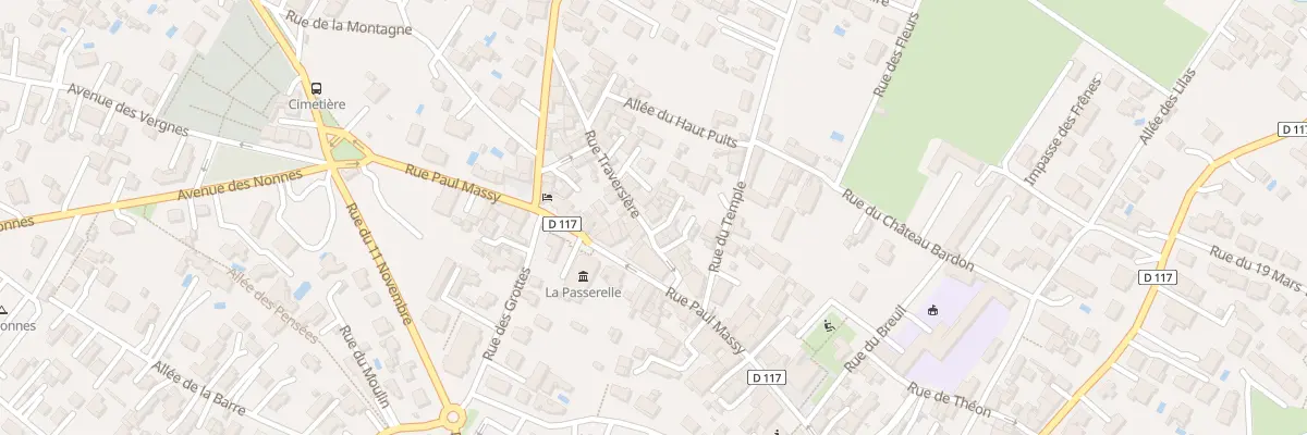Plan du 18 Rue Traversière à Meschers-sur-Gironde