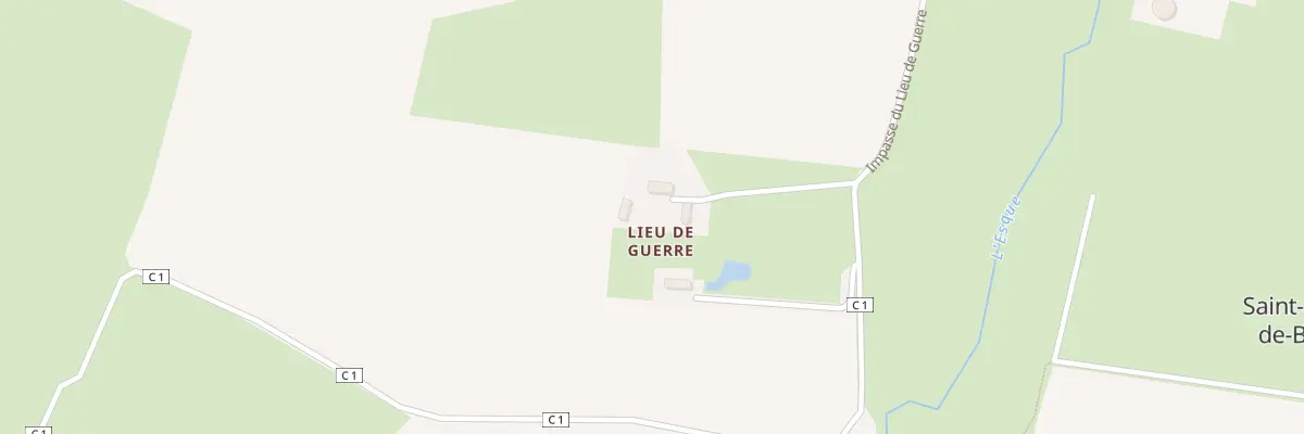 Plan du 5019 Lieu de Guerre à Saint-Martin-de-Blagny